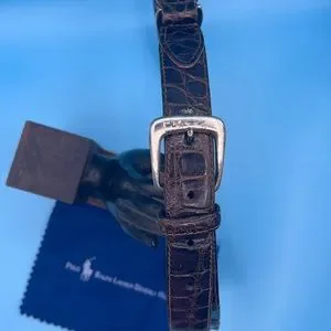Vintage Ralph Lauren Purple Label Alligator Belt with Sterling Buckle Size 28 Ralph Lauren Purple Label | Accessories | Vintage Ralph  main image 3